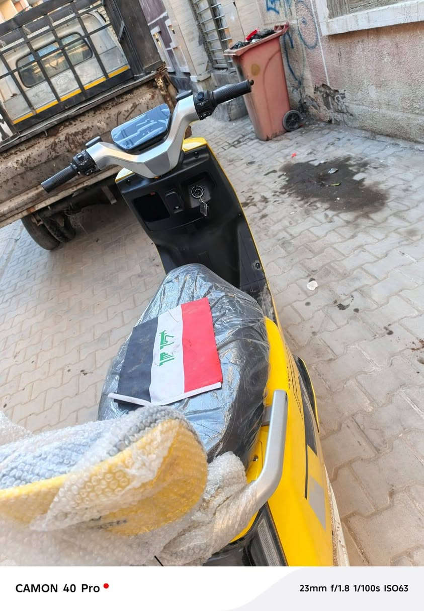 🛴 دراجه شحن ABR 680 للبيع🔹 جديده 100% وجاهز للاستخدام
🔹 الموديل: ABR 680
🔹 السرعة: توصل 99 كم/س
🔹 البطاريات: ليثيوم أصلية
🔹 الشاشة: ديجيتال تبين السرعة ونسبة الشحن والاعطال
💰 السعر: (850)
📍 المكان: (الاعظميه)
📞 للاتصال: (*********** )
