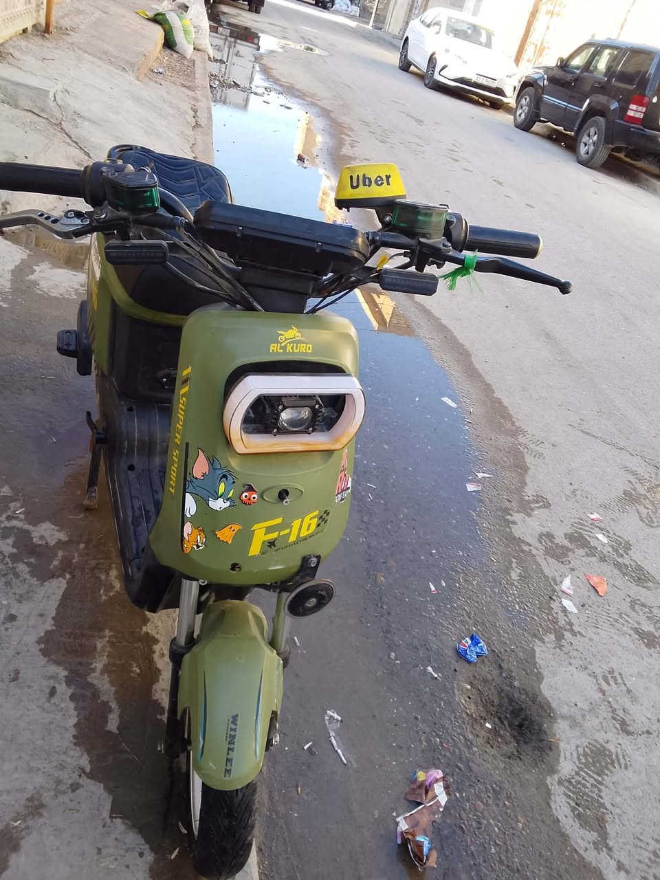 سلام عليكم دراجه للبيع دراجه  16_F دراجه يرادله بس حساسات مال ملف الدراجه كامله البطاريات جده دراجه كفاره عامه دراجه كل شيء شغال دراجه بصمه مفتاح بلوتوث يشاير دراجه كامله كل شيء ما بيها البكان بغداد جديده الشراي تعال خاص السعر 200  بيها مجال


**إذا كنت صاحب هذا الإعلان وتريد حذفه لأي سبب، رجاءا أرسل رسالة إلى الدعم الفني**