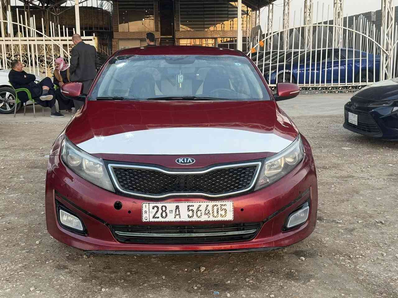 أوبتيما 2015
مواصفات نص فول شاشه كامره محرك 2400
بيه رشات صبغ قطعتين 
موجوده معرض ابداع وعلان المثنى الرميثه  
السعر 115 
تليفون ***********
