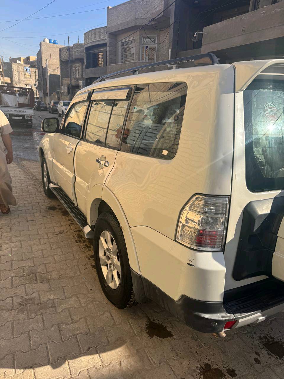 سلام عليكم باجيرو حبتور 2009 للبيع مكينه 3000 سياره مكفوله من صبغ وتبديل بسمي رقم بغداد مكينه خير من الله حداديه صدر خير من الله تبريد منقص غاز تخم تاير سياره سونار مرفق ب منشور بارحه مسوي السعر 115 وبيهه مجال مكاني بغداد رقم الهاتف ***********