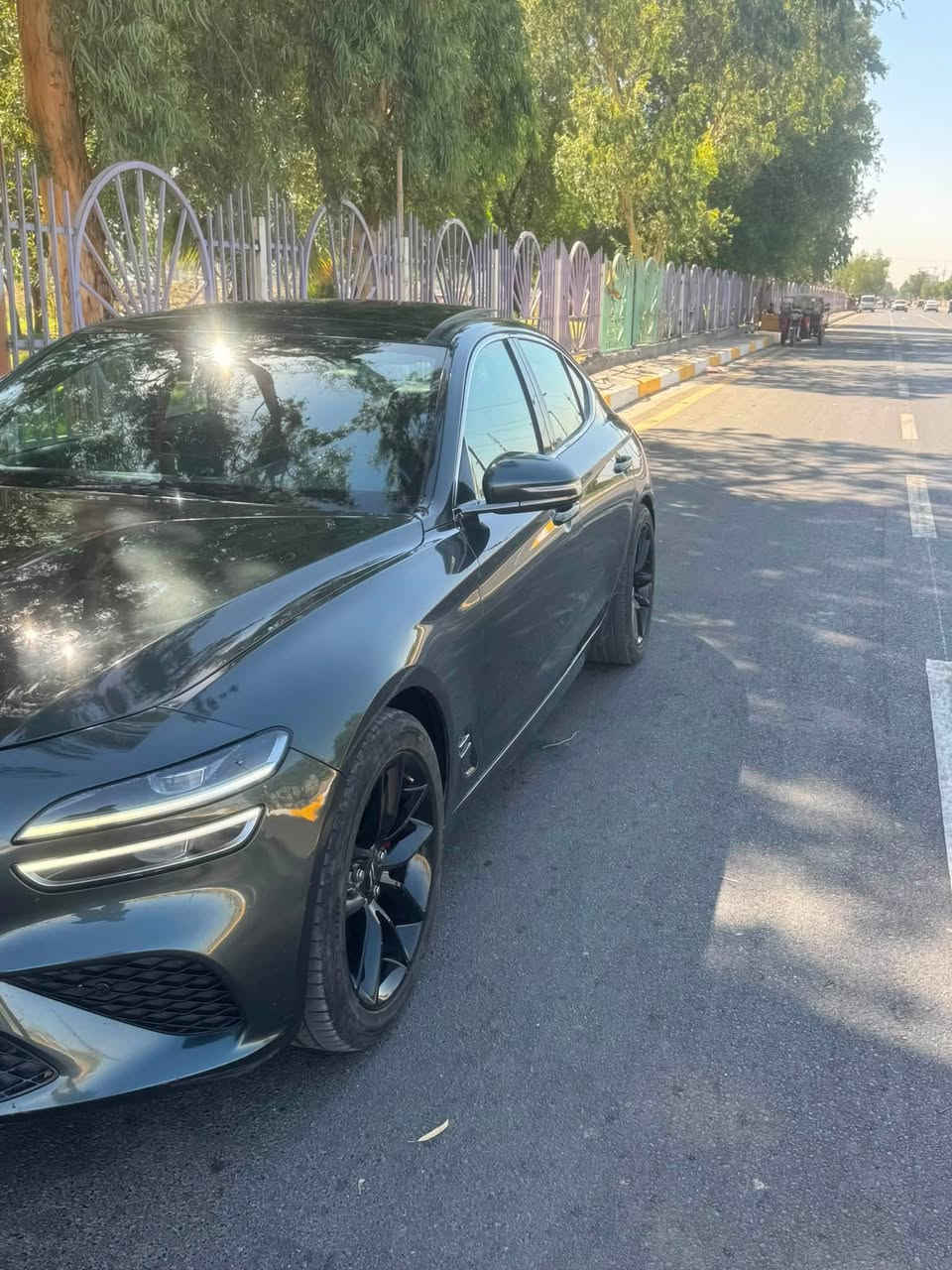السلام عليكم
للبيع او لمراوس السعر 195 
جينسس G70.2022
فول مواصفات  
محرك3300تون تيربو
🚘 وارد معوقين بغداد / أتعهد بالوكالة بقالها سنه او 8اشهر وتصير حره
سياره فول للاخير
بدون ايرباك تفضل خاص وادزلك سونارها كامل
 مكاني بغداد
***********واتساب

***********
