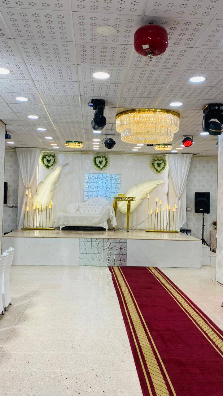 عروض شهر شعبان ب300 فقط😍
قاعة كهرمانه للمناسبات ترحب بكم بعروض ناريه
 تتضمن الخدمات كافه 
للأتصال و الأستفسار ***********
 أو مراسلتنا عبر الخاص
العنوان النجف الاشرف شارع الجامعه سلام عالخدمي مال الجامعه مقابل ابو حسنه ابو الكرزات قرب مجمع الكراده
