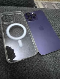 ايفون14برو ماكس ذاكرة 256بطاريه 100مبدلة وكاله احسن نوعيه بلسوك شحن شر...