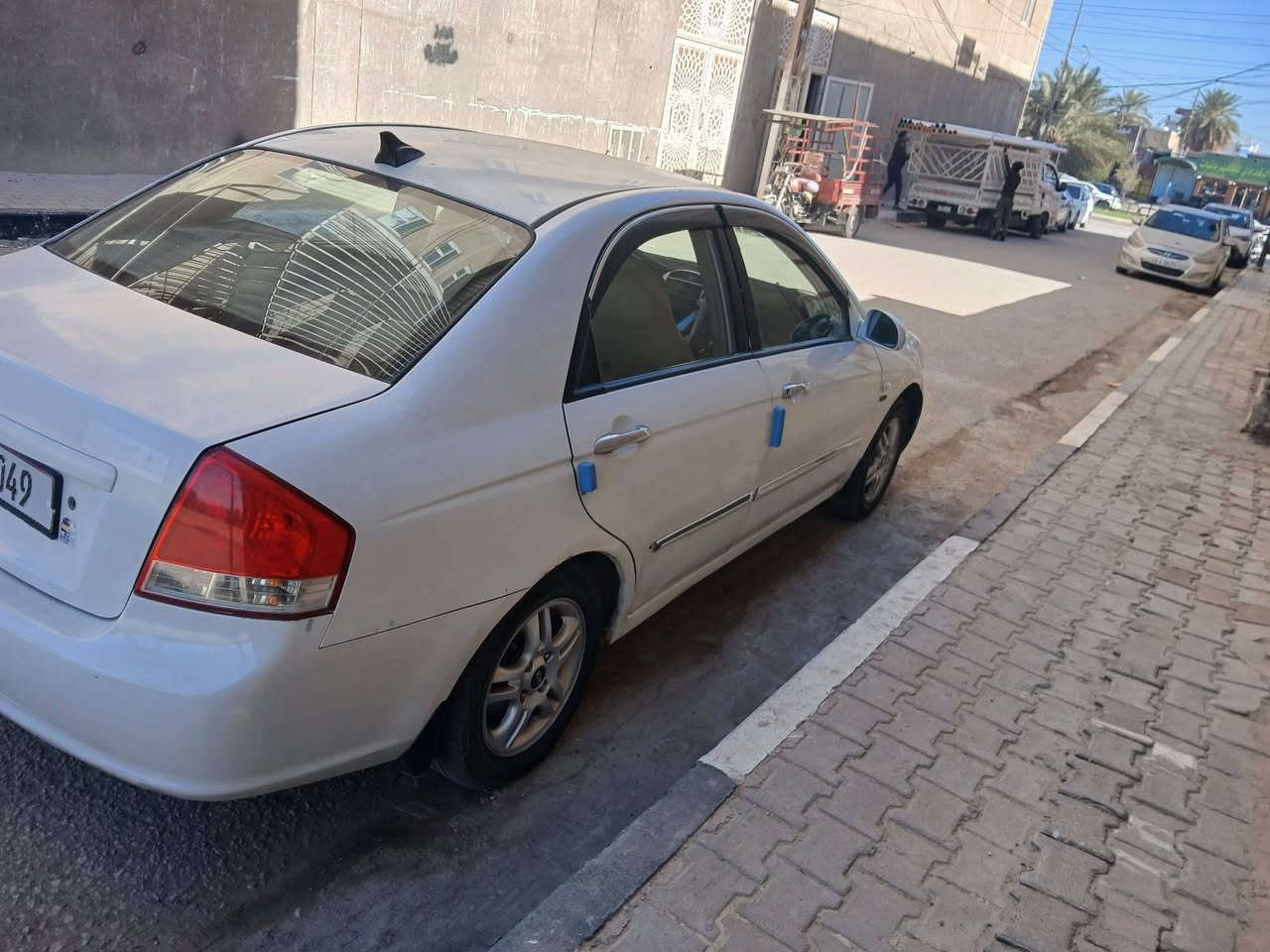 سلام عليكم سيراتو خليجي مديل ٢٠٠٧ كيرمحرك تبريد حادثها جملغ خلفي بدون داخل اوبيه مكانات صبغ ابيع حزام سعر ٧٥بيها مجال قليل مكاني كربلاء قرب مشفى الحجه اتصل فقط ***********او***********
