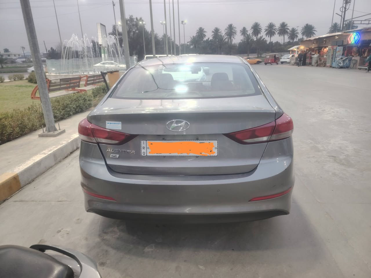 السلام عليكم النترا ٢٠١٨ رقم بغداد السعر ٩٨ ورقه  بيها ٦ قطع صبغ حادثها خلفي شواصي لغود تكم كير محرك مكفولات بيها منضومه غاز
سياره بسمي مكاني بغداد الشعب ر ***********
