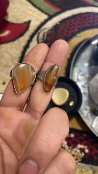 جزع يماني • حجر كريم • صياغة حلوة