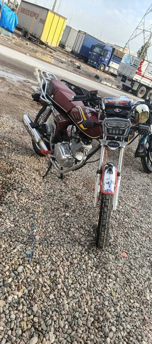 السلام عليكم 
دراجة ايراني تايكر للبيع
موديل 2025
5كير 
السعر 550 وبيهة مجال 
مكان الدراجة سامراء
موجود خاص 
واتصال***********
