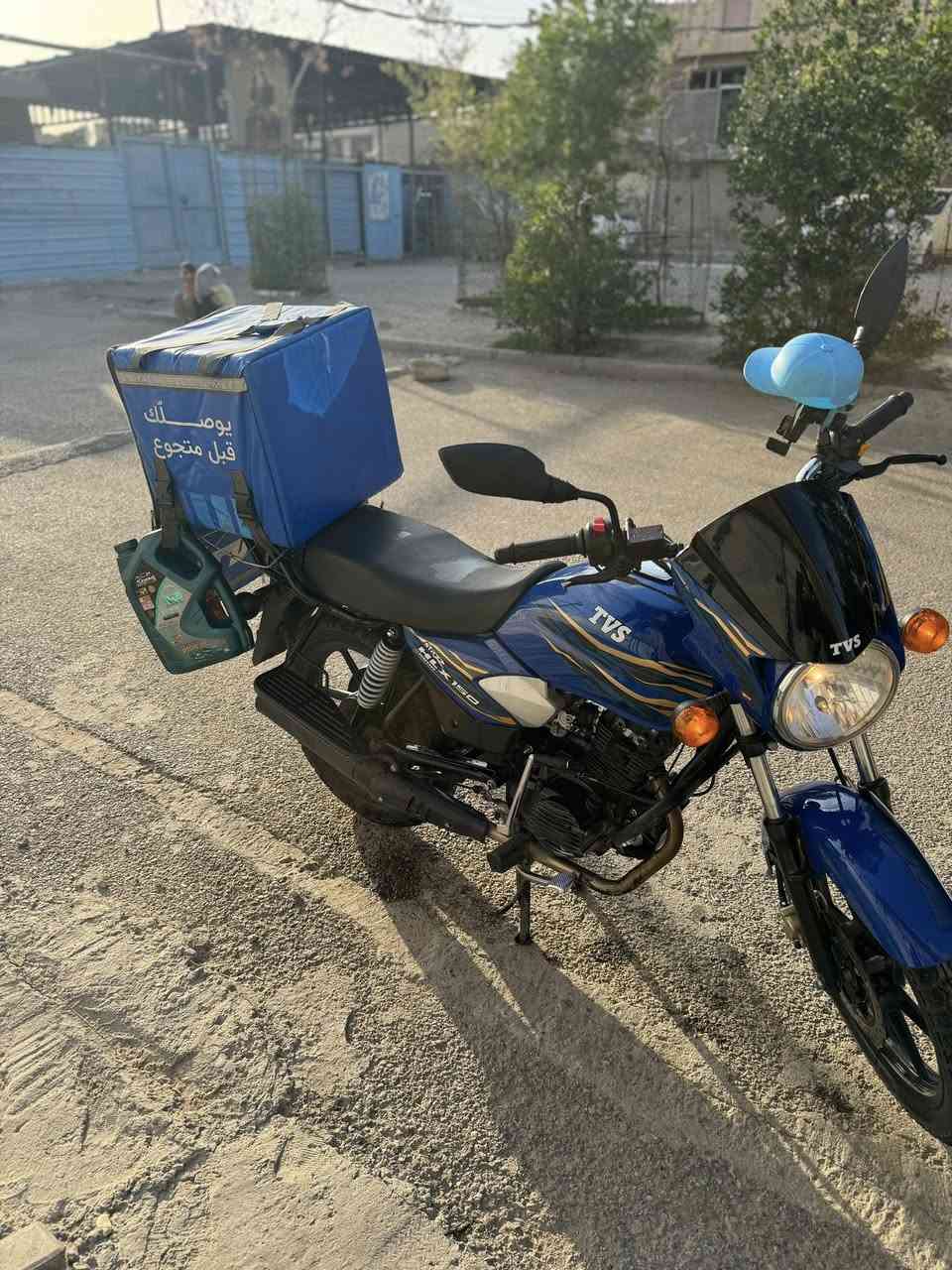 السلام عليكم 
دراجه TVS للبيع
ماشيه 11 الف كله بلادي 
مرقمه سنويه بغداد باسمي 
بغداد مدينه الصدر
سعر خاص ***********
