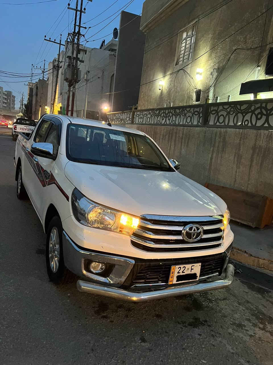 السلام عليكم هايلوكس موديل 2023 ساز ام الضمان رقم اربيل تحويل او وكاله ماشيه 117 الف كفاله عامه عده بارد كلش بصيط بل باب مال البدي الخلفي الباقي كفاله عامه مكان السياره بغداد رقم التليفون ***********

السعر ب 268 وبيها مجال
