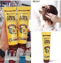 😍بديل الزيت من غارنيي ألترا دو 😍 💛🖤💛Garnier Ultra Doux .. 💛🖤💛 غارنييه ...