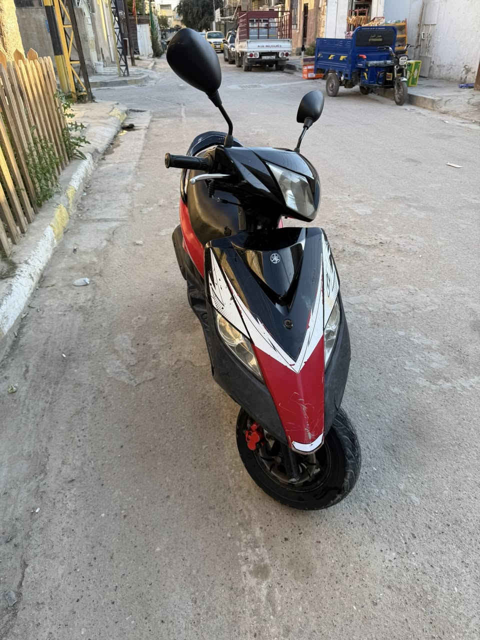 سلام عليكم ثعلب بلاديه  مكينه خير من الله لا صوت لا بخار شلعه معدل كلها شغاله ختم واحد بلاديه دراجه ما بيها نقص كفاله من كلشي مكاني بغداد الشعله السعر 650بيها مجال بسيط لشراي رقمي ***********
