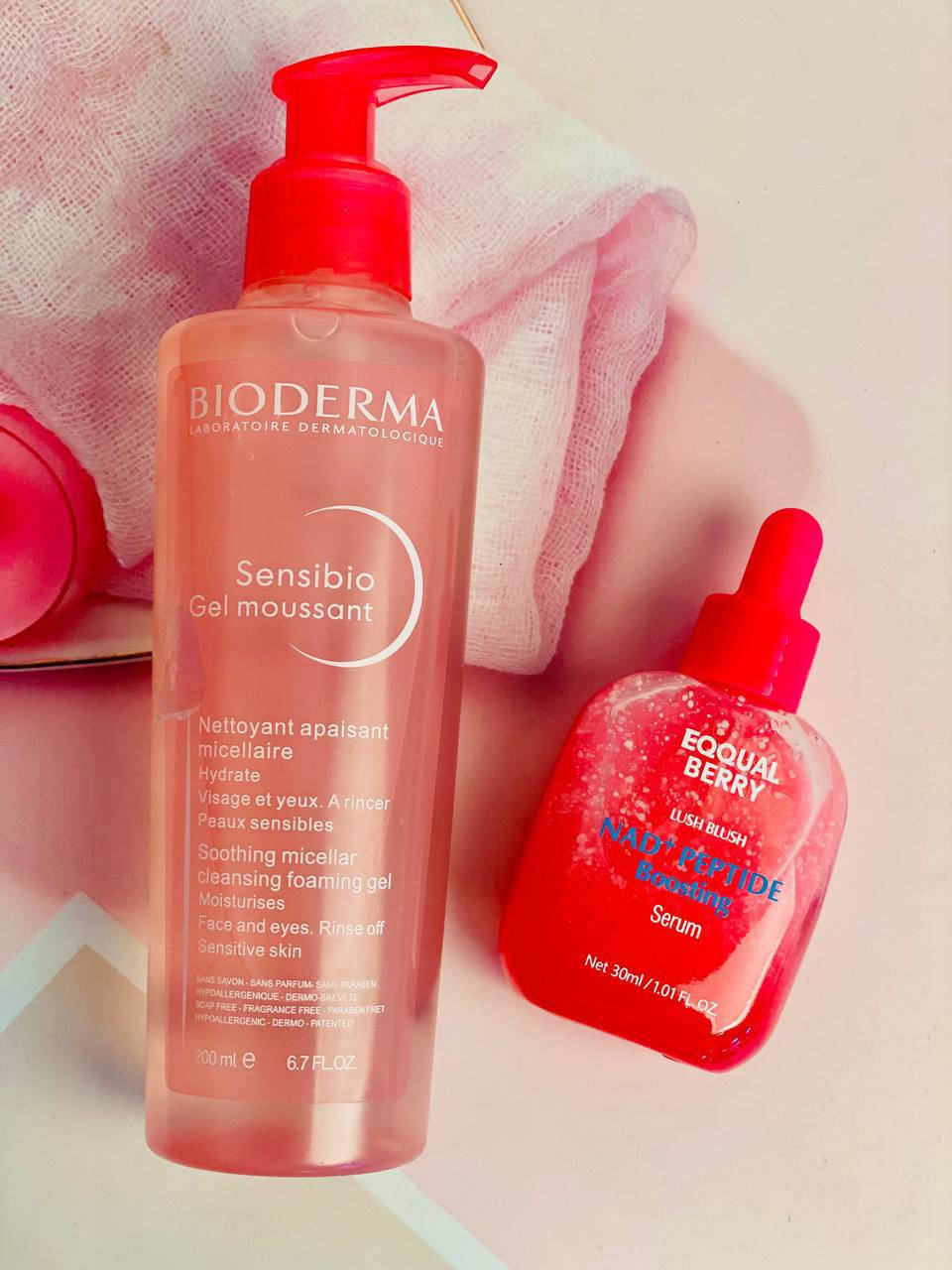 ✨ عرض العناية بالبشرة ✨

احصلي على بشرة نظيفة ونضرة مع عرض مميز يجمع بين غسول BIODERMA و سيروم بيري للعناية اليومية بالبشرة. 💖

🧴 غسول بيوديرما:
غسول لطيف ينظف البشرة بعمق ويزيل الأوساخ وبقايا المكياج دون أن يسبب جفافاً، كما يساعد على تهدئة البشرة الحساسة وترطيبها بتركيبة خالية من الصابون وتحافظ على توازن البشرة الطبيعي.  

🍓 سيروم بيري:
سيروم غني بمكونات مغذية للبشرة يساعد على ترطيبها ومنحها إشراقة صحية، كما يدعم نعومة البشرة ويجعلها أكثر حيوية ونضارة.

💗 الثنائي المثالي لروتين عناية يومي:
تنظيف عميق + ترطيب وإشراقة لبشرة صافية وجميلة

سعر العرض :٢٠ الف
🚘يوجد خدمة توصيل لجميع محافظات العراق🚘


**إذا كنت صاحب هذا الإعلان وتريد حذفه لأي سبب، رجاءا أرسل رسالة إلى الدعم الفني**