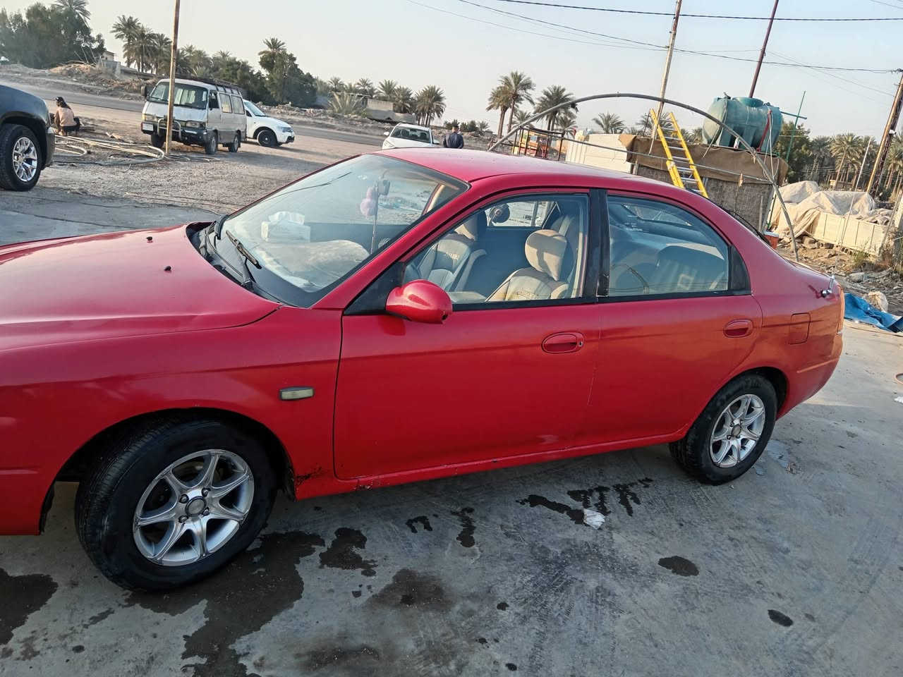 السلام عليكم كيا شامو رقم بغداد النكليزي موديل 2000 اوتماتيك محرك 1600 السياره تدفئه تبريد كهرباياتها كلها شغاله سياره مصبوغه عام محركها بحاله جيده كيرها جيد مكان سياره بغداد ناحيه الرشيد اي إستفسار تصال على *********** او *********** سعرها 43 وبي مجال شي بسيط
