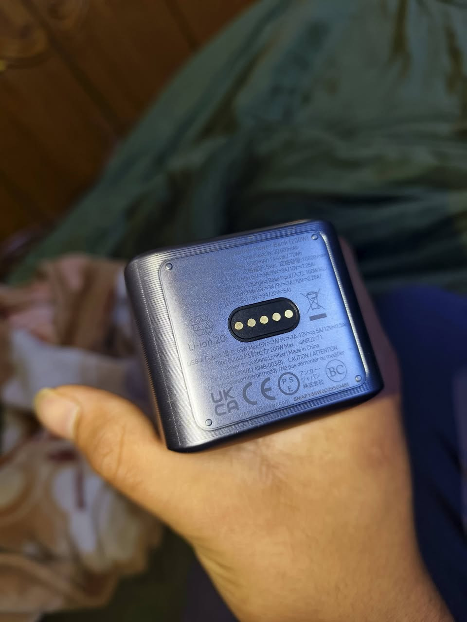 باور بانك القدره 20الف يخرج 200واط
ما مشحون ولا مره نضافه 95 عمر البطاريه 100
السعر 80 توصيل موجود


**إذا كنت صاحب هذا الإعلان وتريد حذفه لأي سبب، رجاءا أرسل رسالة إلى الدعم الفني**