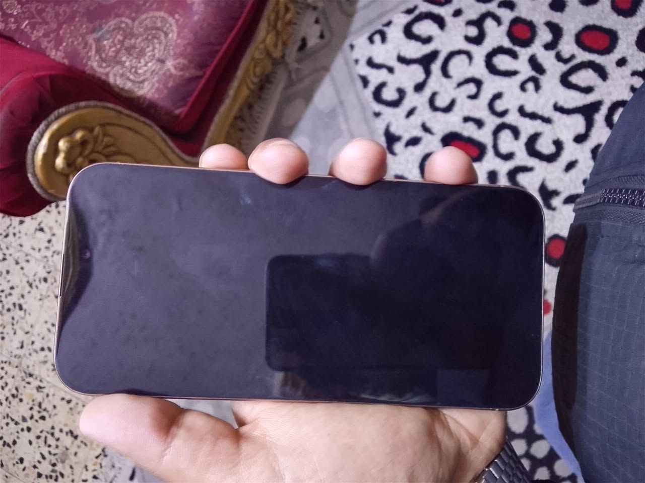 سلام عليكم 16برو ماكس جهاز مكفول من كلشي جهاز رايده 1350 مكاني مدينة الصدر رقمي ***********
