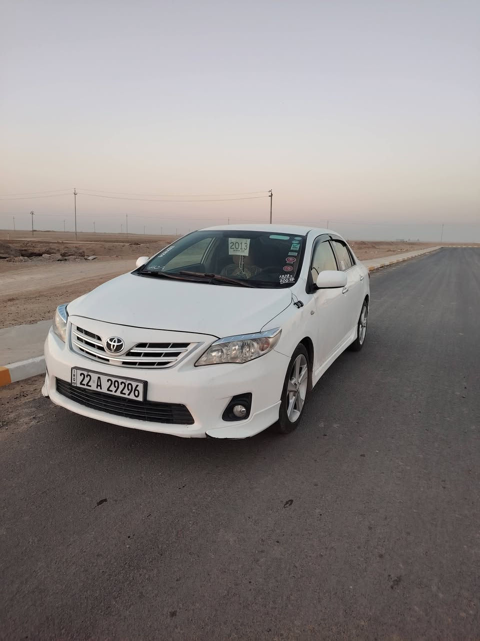 🚗 **للبيع | تويوتا كورولا 2013**
✨ سيارة نظيفة وجاهزة للاستخدام

🔹 الموديل: 2013
🔹 اللون: أبيض
🔹 المحرك: 1.8
🔹 ناقل الحركة: أوتوماتيك
🔹سنوية 2028
🔹هزه لشهر 9

  

✅ الضرر فقط **بارد**.
✅ **بدون صبغ**.
✅ شاشة أندرويد.
✅ كاميرا خلفية.
✅ حساسات خلفية.
✅ طقم تايرات جديد.
✅ حدادية جديدة.
✅ محرك مامفتوح 
✅ السيارة لا تحتاج أي مصروف، جاهزة للاستخدام مباشرة.

📍 قضاء مخمور
💰 **السعر:**📞 **للتواصل:** 
***********
