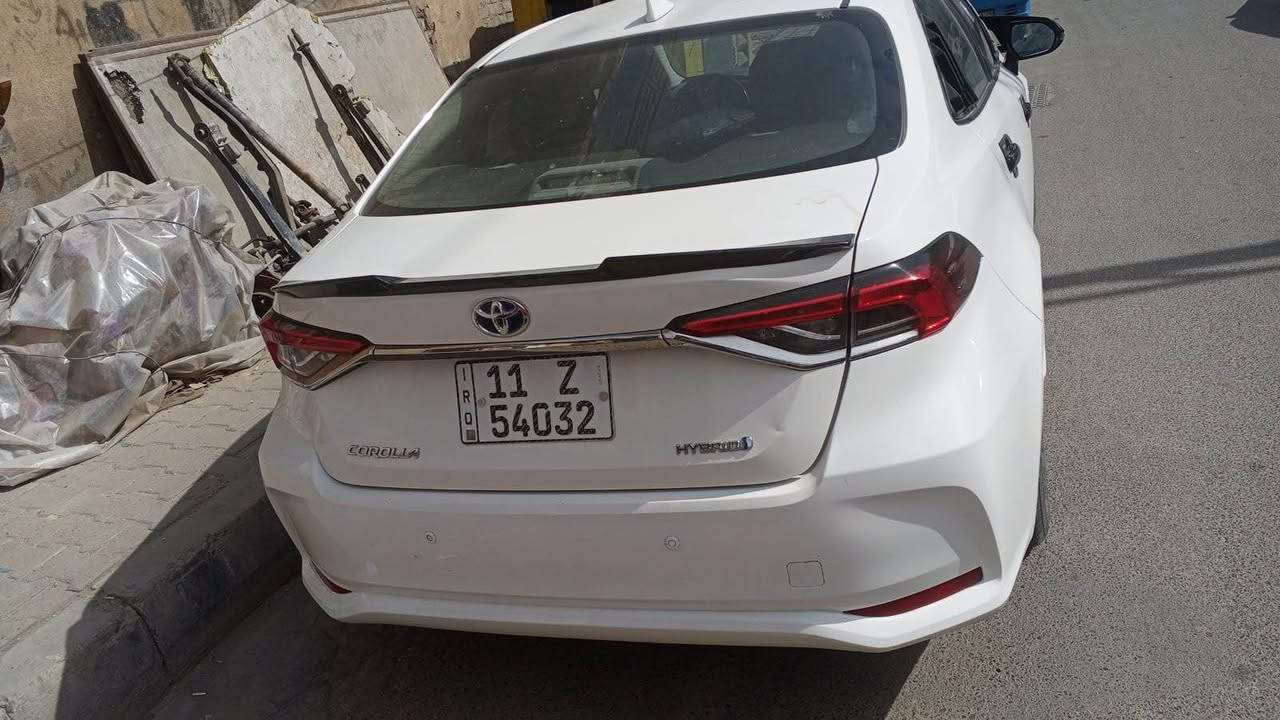 كورلا 2023 هايبرد بيها ثلاث قطع صبغ للبيع 136وبيها مجال *********** بغداد, العراق
