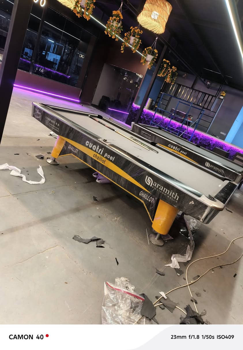 تم وصول وجبه بليارد جديد و مستعمل معا الضمان 💪
يوجد جميع انواع البليارد وعلا الفحص الميز منصوب كدامك 
يوجد انواع المستلزمات البليارد معا الضمان ايضن 💣
يوجد كادر صيانه معا الضمان 🙂
الستفسار خاص او علا الرقام التاليه***********🤙💣

عروضنا ما تخلص ويانه كلشي رخيص وعلا الضمان 🫡
