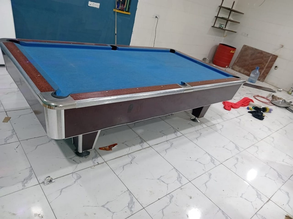 وصول وجبات بليارد جديد ومستخدم جميع النوعيات ونواع الاقمشة والكيوبات جميع مستلزمات العبه بلال للبليارد والسنوكر بغداد حافض القاضى شارع الوسط لاتصال ***********
