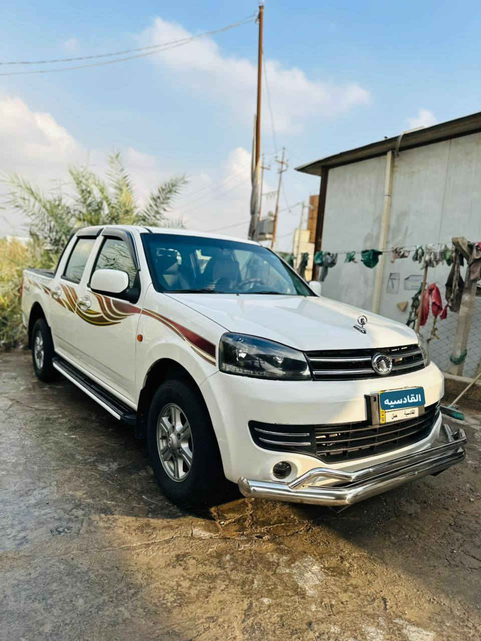 للبيع كريت ويل 2021رقم القادسيه تحويل ثاني يوم السياره مكفوله كفاله عامه من صبغ وتبديل وبارد داخل اسود فول تايرات جدد حداديه مكينه جديده *********** المكان بابل القاسم السعر 117وبيه مجال
