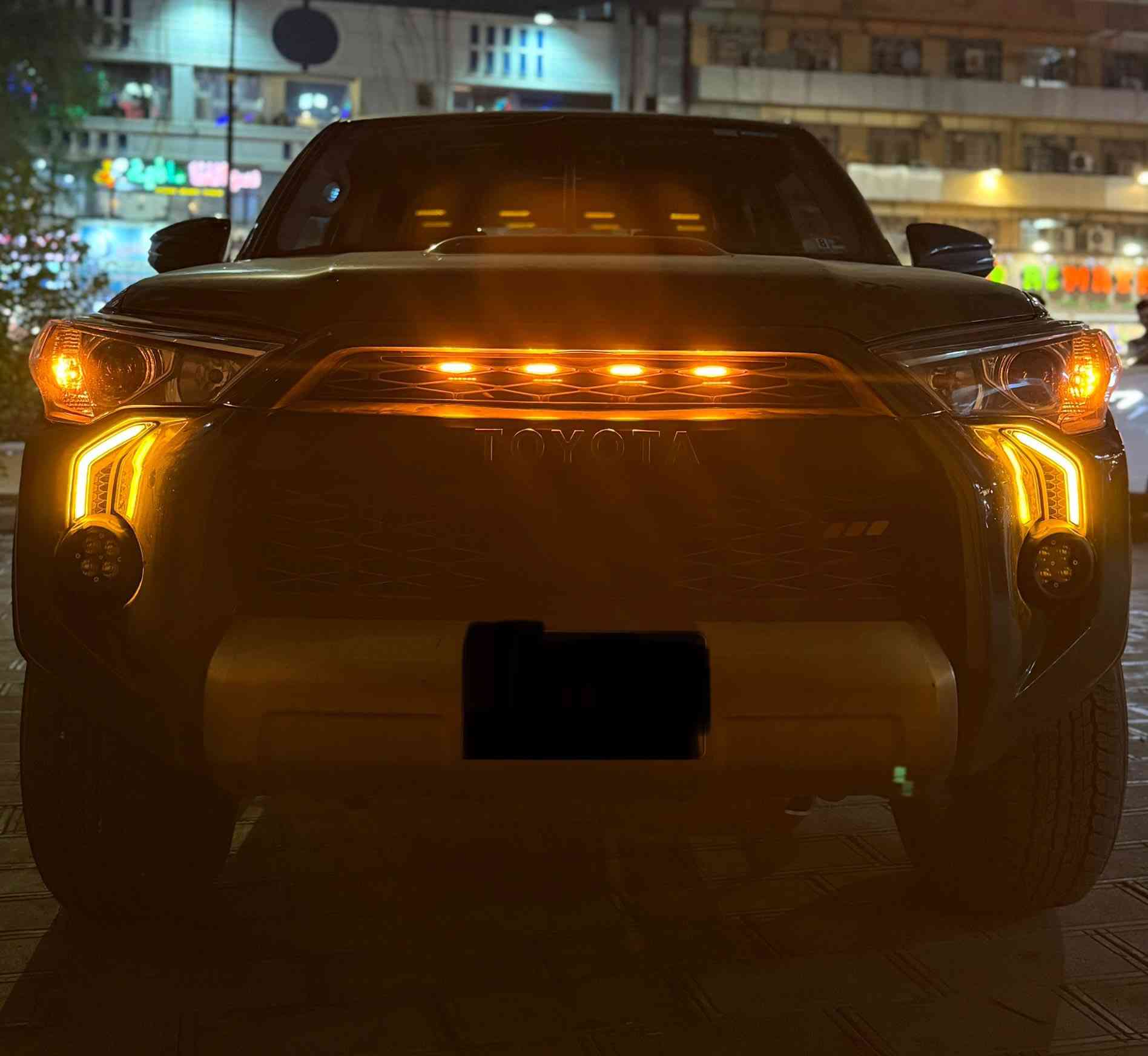 من رخصة الادمن المحترم

السلام عليكم 
💎على بركة الله توفر كفر بلوجكتر مع اللد خاص بسيارات الفورنر ( 4Runner ) 
💎 يرهم على فئات ( TRD offroad , SR5)من موديل (2011-2024)  
💎 اللون برتقالي كما موضح بالصور
💎 اصدار جديد وينطي جماليه كلش راقية 
💎 يعمل مع السكن فقط ( بدون اشاره ) 
💎 سهله التركيب وقالب مضبوط ١٠٠٪؜
💰 سعر التخم ٧٠،٠٠٠دينار
⚒️ يتوفر التركيب ايضاً في ورشتنا 
عنوانها الكاظمية قرب ساحة عبد المحسن الكاظمي
🚛 يتوفر توصيل الى جميع انحاء العراق 
☎️ للحجز والاستفسار مراسلة الصفحة 
او الاتصال على الرقم ***********
