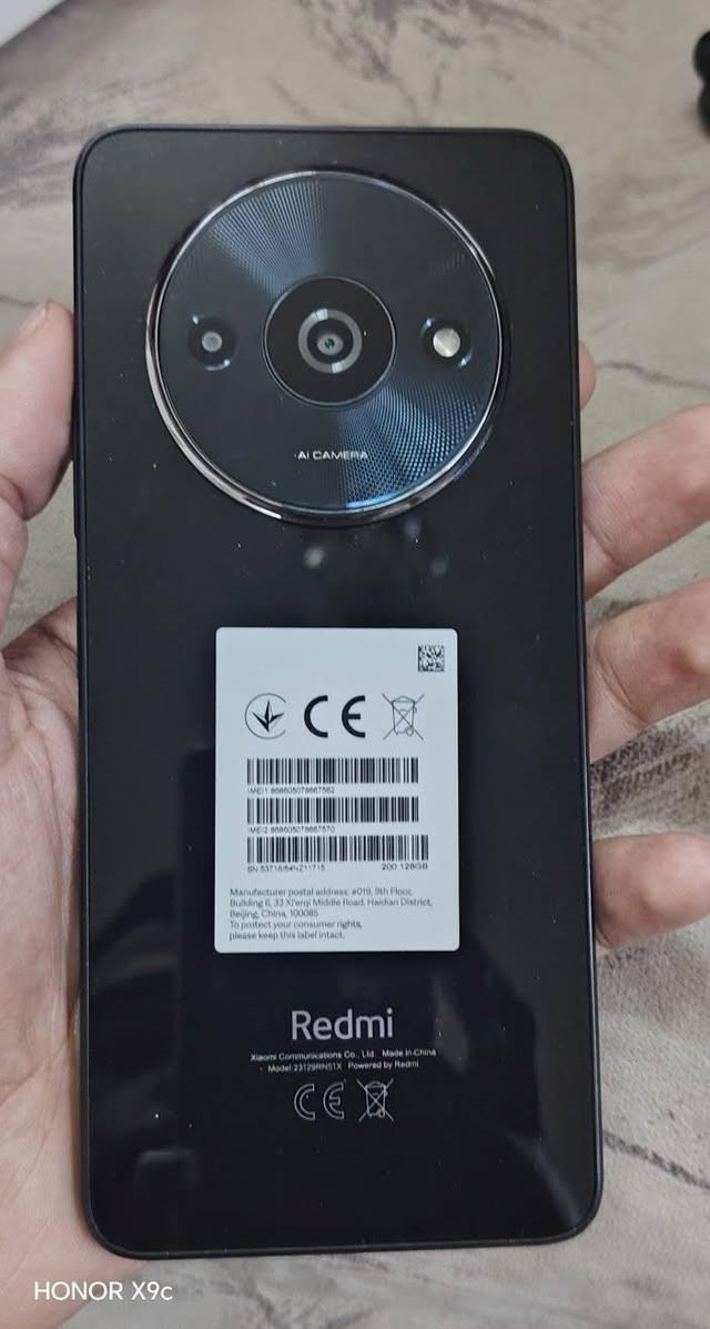السلام عليكم للبيع موبايل ريدمي A3 جديد بالكارتون غير مستخدم  ذاكره 128 رام 4 بصمه اصبع مندمجة بالشاشة موصل, نينوى


**إذا كنت صاحب هذا الإعلان وتريد حذفه لأي سبب، رجاءا أرسل رسالة إلى الدعم الفني**