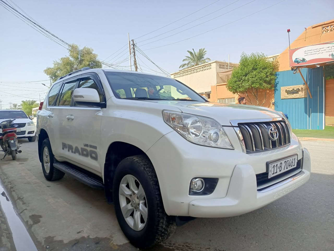 السلام عليكم
برادو خليجي موديل 2013 علئ وضع الشركه
ماشيه 150 رقم بغداد بسمي تحويل مباسر
عنوان/ ديالئ 
للستفسار *********** 
السعر ع الخاص
