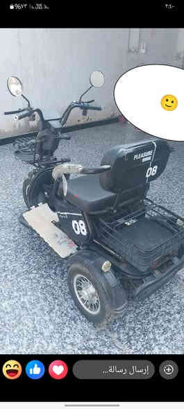 السلام عليكم دراجه شحن للبيع نضيفه ماناقصها شي بطاريات جدد السعر 600 وبيها مجال العنوان البصره الدير النشوة رقم الهاتف ***********
