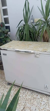 ثلاجة • تجمد • صبغ مشلوع