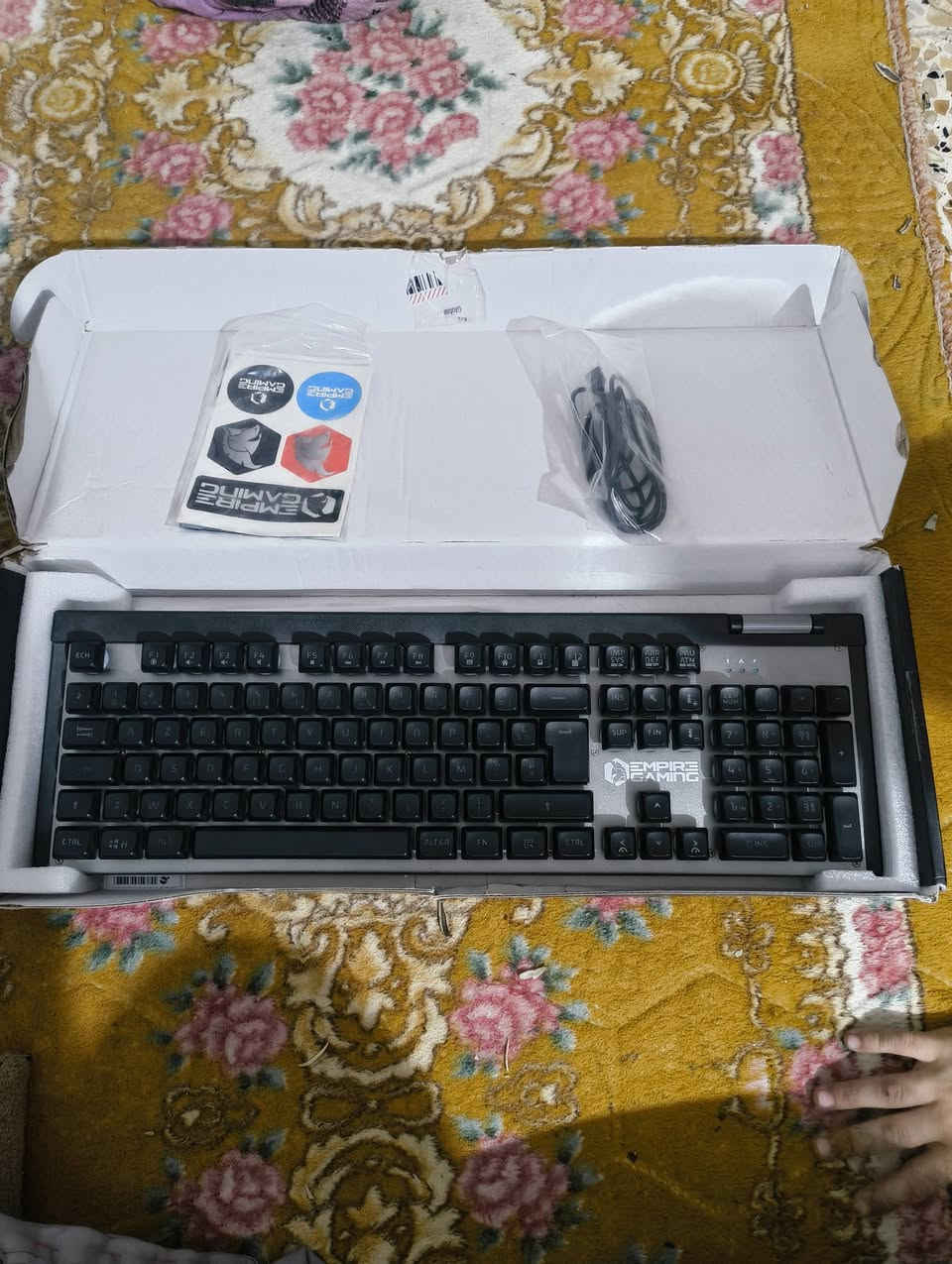 كيبورد كيمنك واير لس ب10


**إذا كنت صاحب هذا الإعلان وتريد حذفه لأي سبب، رجاءا أرسل رسالة إلى الدعم الفني**