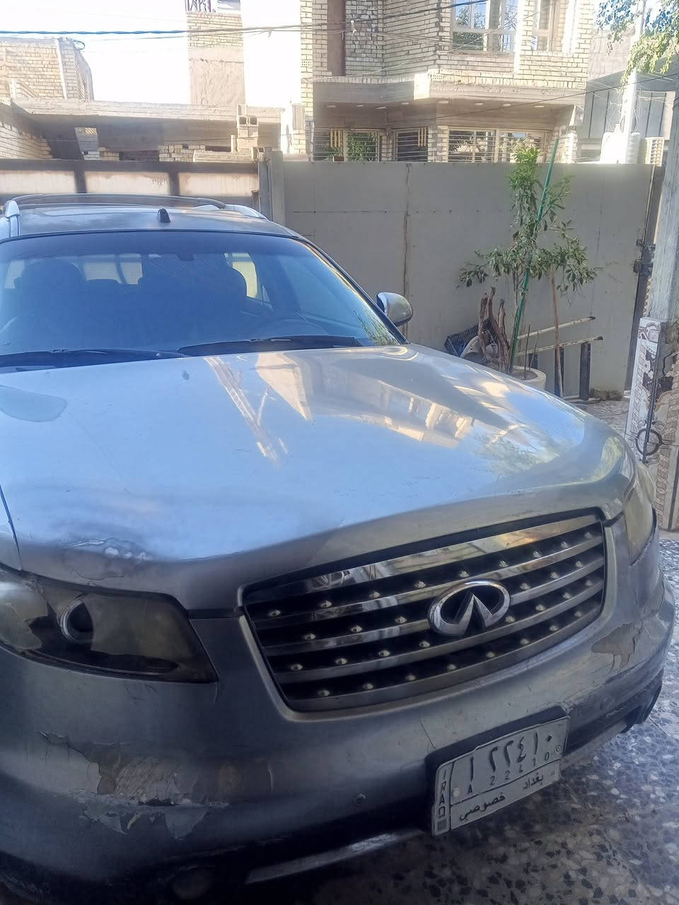 السلام عليكم
للبيع او المراوس
انفنتي fx 2008
وارد امريكي 
حادث چاملغ امامي
رقم بغداد بأسمي
گير محرك تبريد مكفولات
صدر نص عمر 
سنتر لوك مايشتغل
مكاني ناحيه الوحدة قرب بسمايه
السعر 60 بيه مجال قليل 
***********
