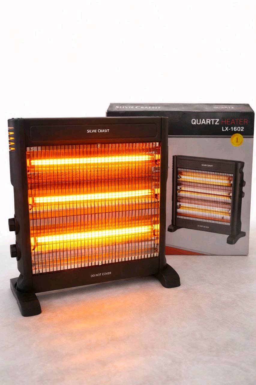 صوبة كهربائية ماركة سلفر كرست 
بقدرة 2،400 واط 
4 شمعات حرارية

الابعاء 66*14.5*70  سنتم 

F40