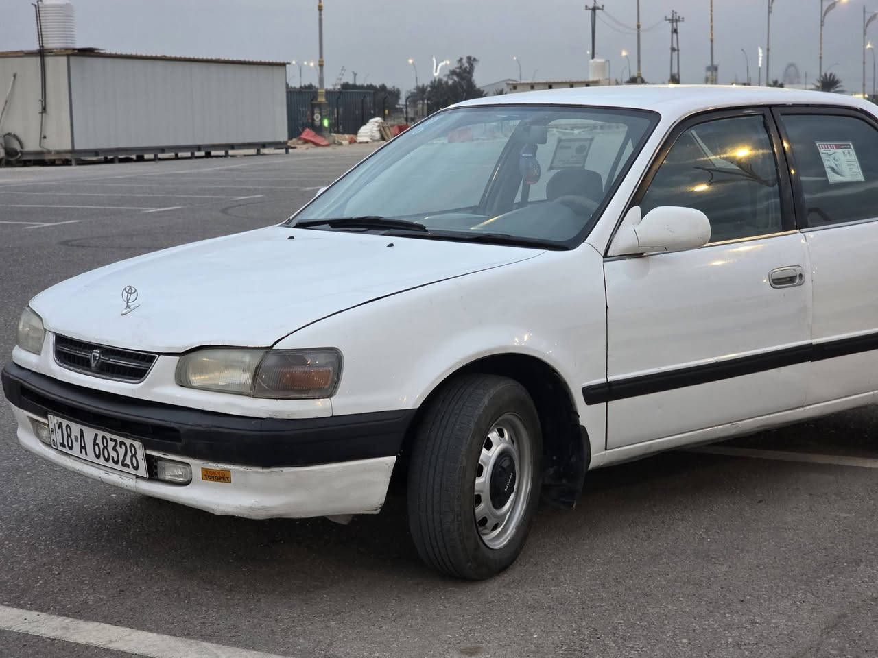 كورلا بزون موديل 1995
السيارة نظيفة تجي وتشوف 

بيها تكحيلات وملاحظات بسيطة

مكينة  1600

 بيها خيط تبخير كلش بسيط

كير اوتوماتيك

كهربائياتها كلها تشتغل وجام كهربائي

الحدادية الامامية اشتغلتها بالكامل عدا الدبلات قبل شهر. يعني بعدهي طگ الجيس

والحدادية الخلفية قبل اسبوعين من اشتغلتها بالكامل وحتى دبلات بدلت جديد. 

سنتر لك يشتغل بالكامل بس تسويلها ريمونت. 

رقم بابل انگليزي جديد مشروع وطني وين متريد تداورها.

سنوية وهزة سويتها يوم 10 بالشهر الثالث 2026  ، يعني ما صارلها كم يوم. 

السيارة كلش حلوة بس اريد ابيعها لان محتاج فلوسها 

المكان كربلاء المقدسة

للتواصل الاتصال على ***********

او واتساب على نفس الرقم

السعر 52 ورقة وبيها مجال قليل.
