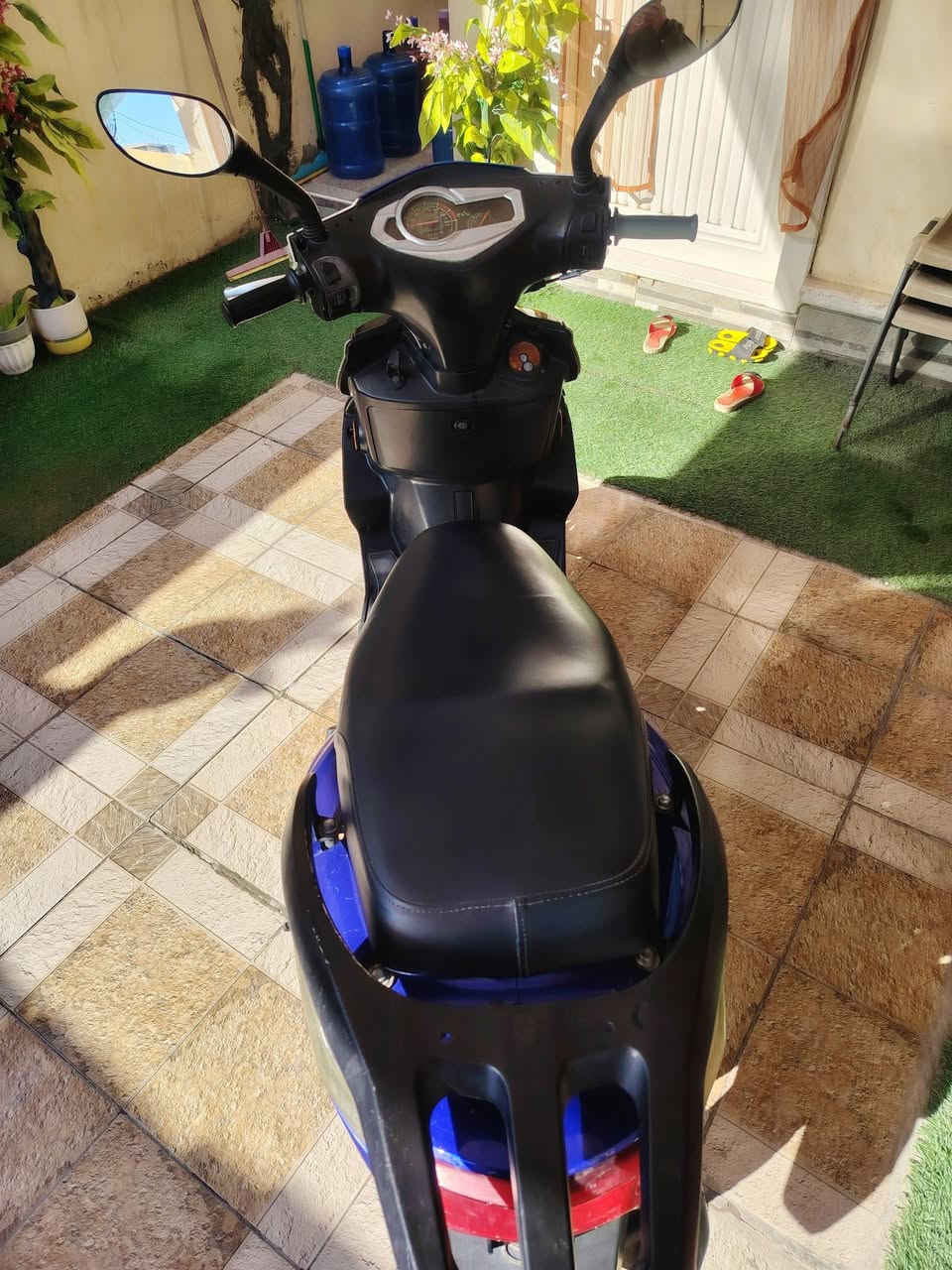 سكنس فحل  كهربائيات كلها شغاله نكره سلف وهندر مكينه لا مفتوحه ولا مجفته زوج تايرات جدد سعر ٤٧٥ بيها مجال دراجه نضيفه عنوان بعقوبة اتصل ***********
