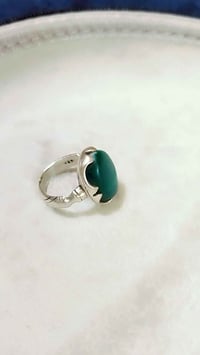 عقيق يماني • فضة ٩٢٥ • قديم