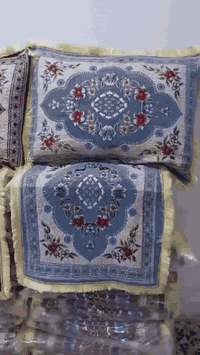 بسعر الجمله 25 الف فقط وتوصيل مجاني درزن 12 قطعه قماش قديفه شانيل سوري...