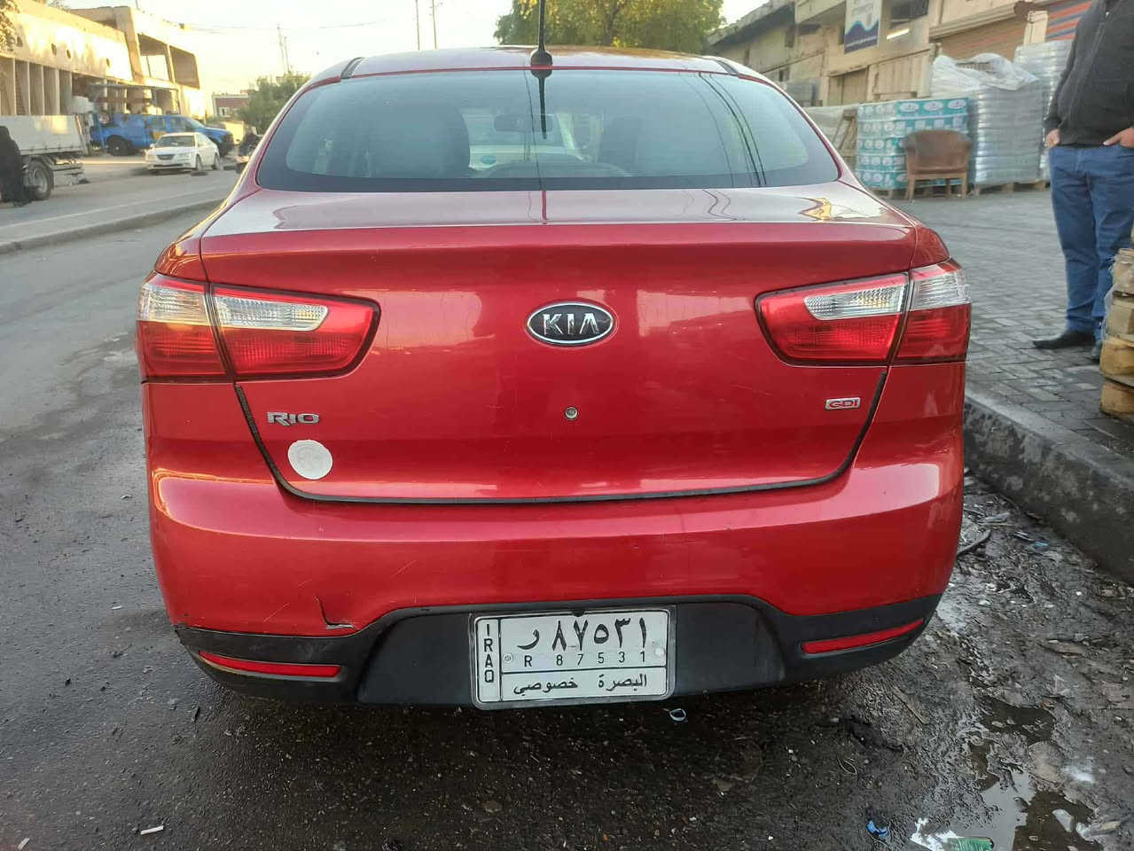 كيه ريو موديل 2013
العنوان بغداد 
***********
موجود واتساب 
السعر 75
