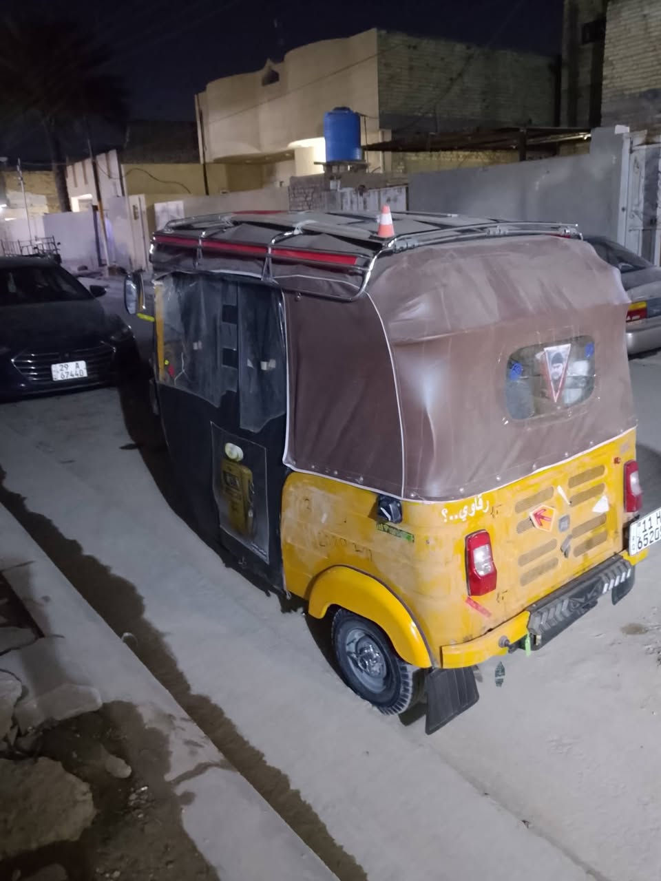 سلام عليكم تكتك موديل ٢٠رقم سنويه بسمي معمره   كشر مكينه بستم كير مكفول تخم تاير صدر جديد كهربائيات جديده  سعر ٦٨٠٠وبيها مجال الاستفسار ***********مكاني كوت.
