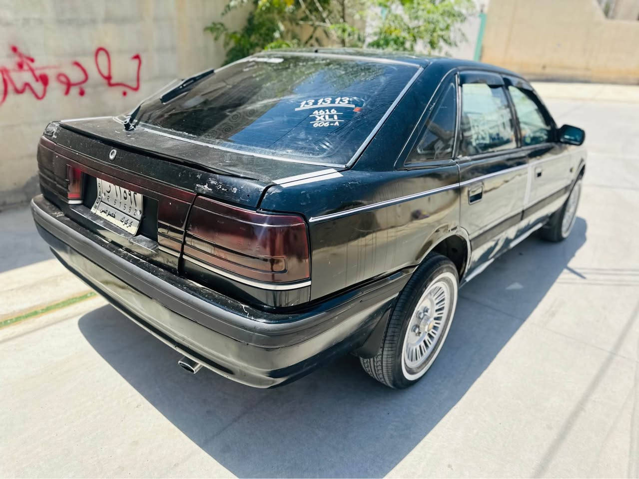 مازدا ٦٢٦رقم كركوك مشروع وطني شرط تحويل وكاله بطاقه بانزين بيها محرك 8كابريتر موديل ١٩٩٢تبريد شغال ويا سويج جام كهرباي سلايدپاور صدر جديد سياره بدون مصرف بدون ضرر  سعر32مكان كركوك***********
*********** كركوك, العراق
