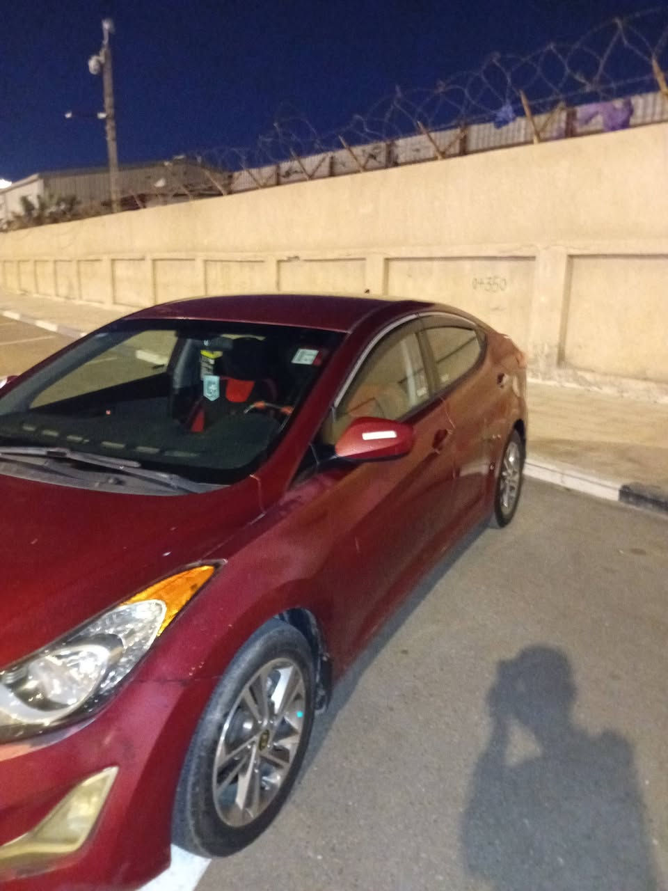 سلام عليكم النترا ٢٠١٢ كير عادي سيارة جاهزه من كلشي وارد امريكي ضربتها جاملغ خلفي صفحت السايق رايدها ٨٥ وبيها مجال الرقم ***********
