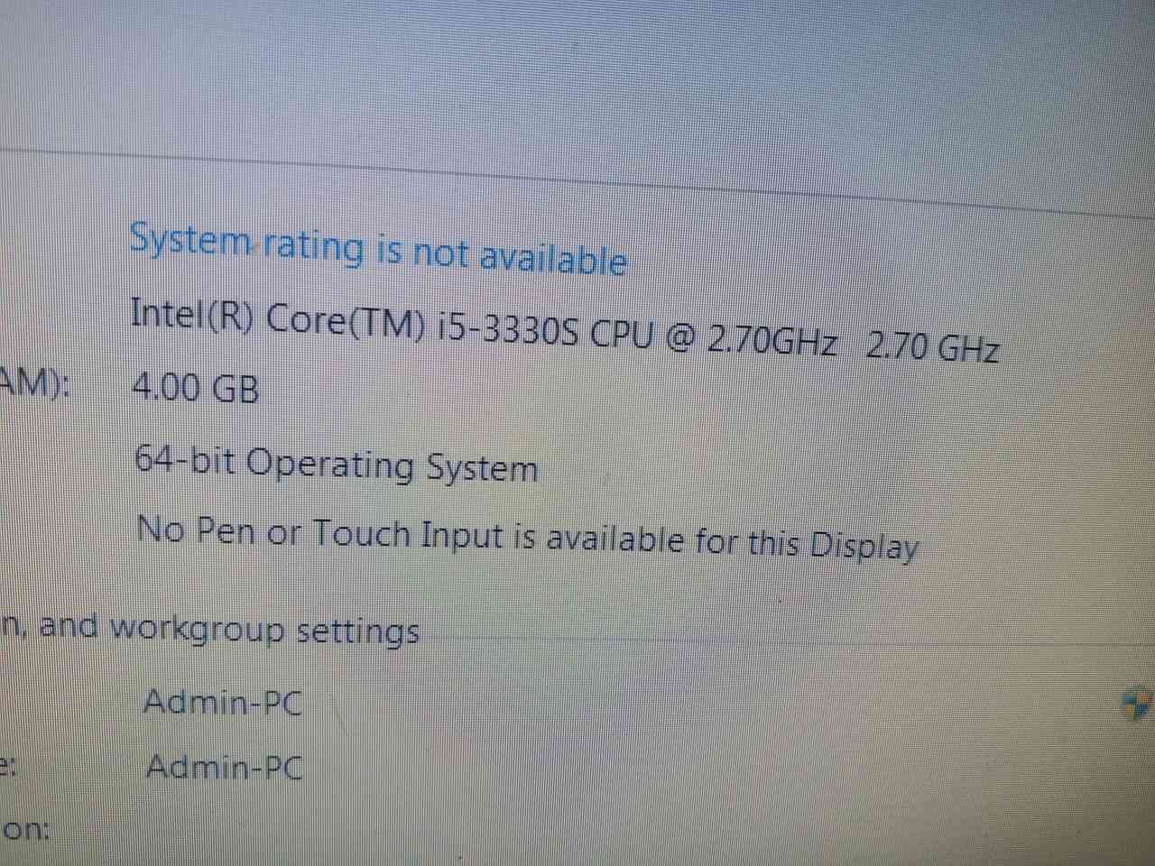 سلام عليكم حاسبة كاملة للبيع مواصفات
معالج i5 3305s
رام4gb
هارد 500gb
كارت شاشة داخلي
بيهة كارت وايفاي وسماعة داخلية
السعر100لف مكاني بغداد شعلة رقم***********
