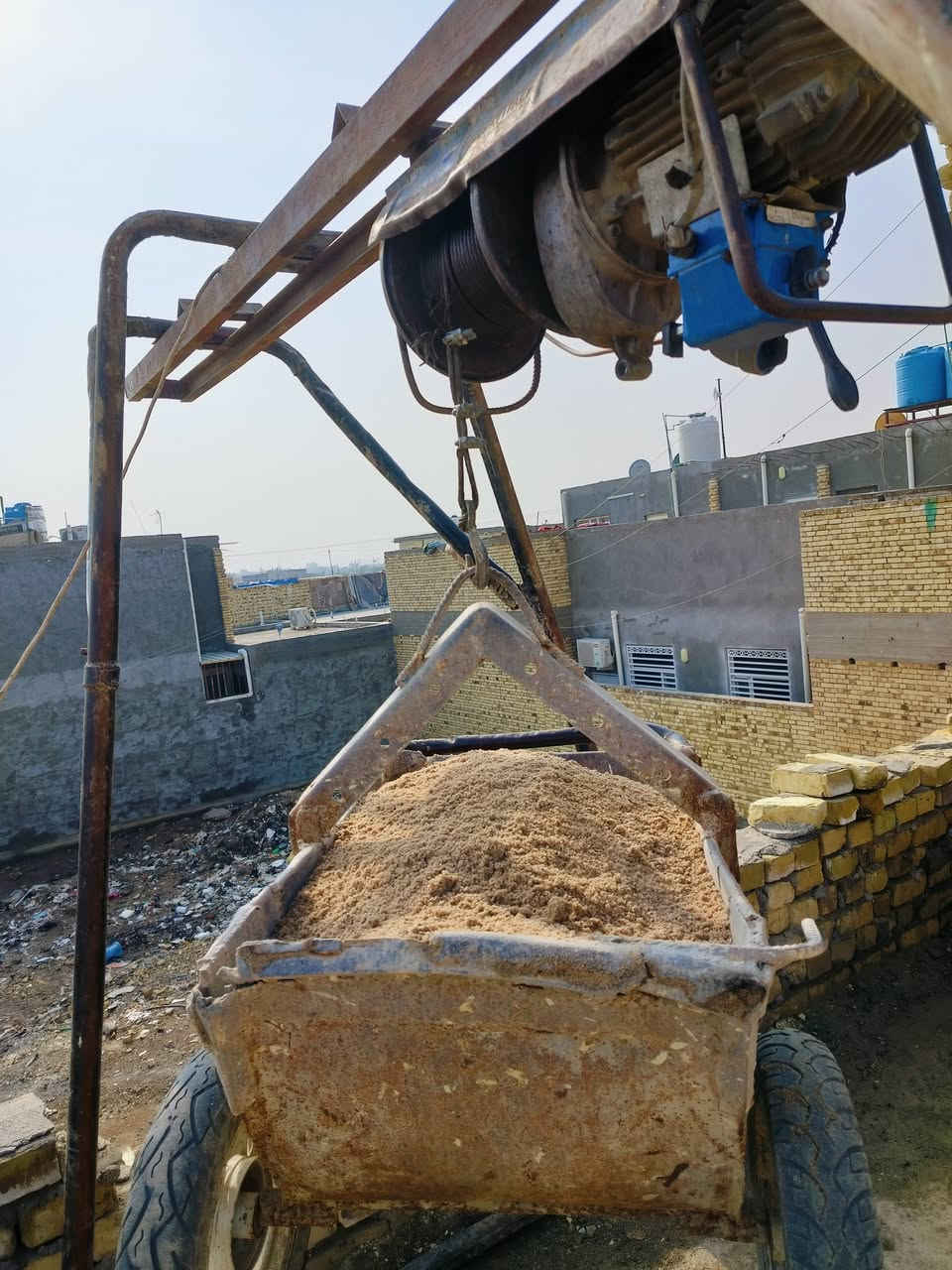 ونج تصعيد مواد البناء ***********
