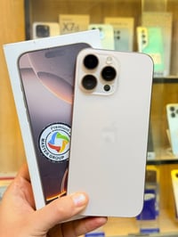 أيفون16 برو ماكس عربي شرق اوسط  ذاكره 256 بطاريه 98اعتبره فاتحه بيدك م...