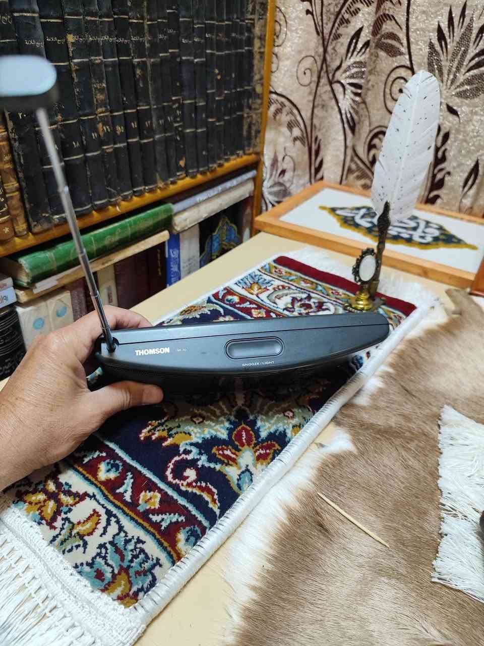 راديو باله فرنسي موجتين
سعره 25 يشتغل بس بأتري قلم 3 
توصيل جميع المحافظات


**إذا كنت صاحب هذا الإعلان وتريد حذفه لأي سبب، رجاءا أرسل رسالة إلى الدعم الفني**