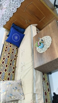 قنفه حديد • طبله خشب • نجف المطار