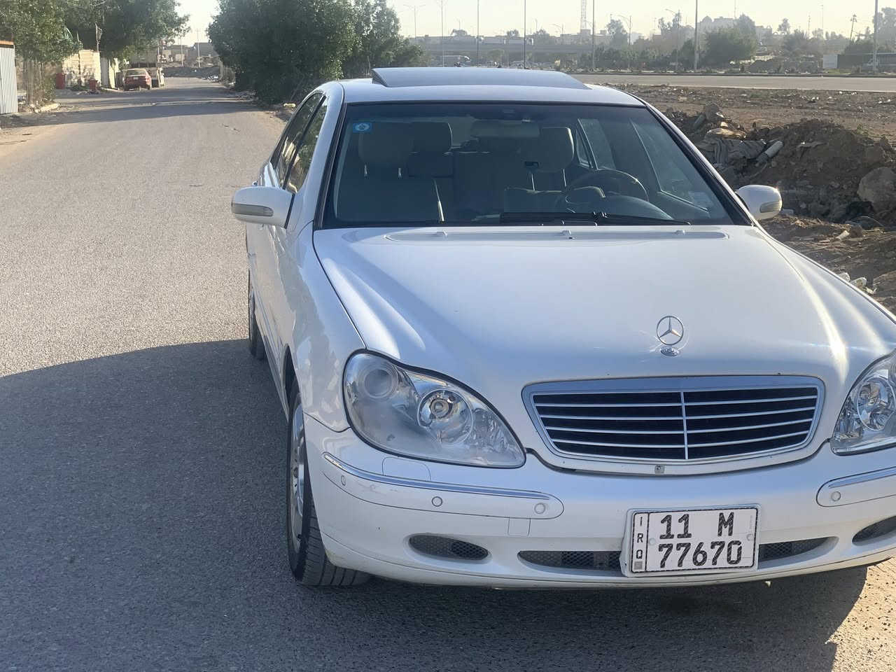 مرسيدس غواصة خليجي 2001
S320  بغداد رقم انكليزي سنوية بأسمي

مواصفات فول داخل ملكي 

مكينه قبل شهرين شادها و مكفوله

كير مكفول

منظومة الجوبلسات كامله مسطرة و ماطور جدد

منظومة البانزين جديدة فيت بم اصلي فلتر اصلي تانكي جديد قبل شهر بدلته

منظومة الماء جديدة راديتر و دبة مي جدد 

صدر امامي جديد قبل شهر بدلته 

صدر خلفي نص عمر 

لايتات امامية جدد شادهن 

تبريد شغال 

ملاحظات السيارة

السيارة يراد ترتيب دواخلها و عندي صوت خفيف بالبور و ممأثر و عندي صوت بالبولبرن مال كمبريسر
السيارة بيها قطع صبغ اني ابيع صبغ عام

و عليها غرامات 350 ينزل من سعرها

مكان السيارة حي البساتين / ***********

السعر 105 بيع او مراوس حسب القناعة
