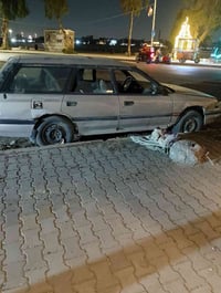 سياره سيبارو 93 عاطله سنويا ساقطه تحويل يمي عندي وكاله بار كود رقم نجف...