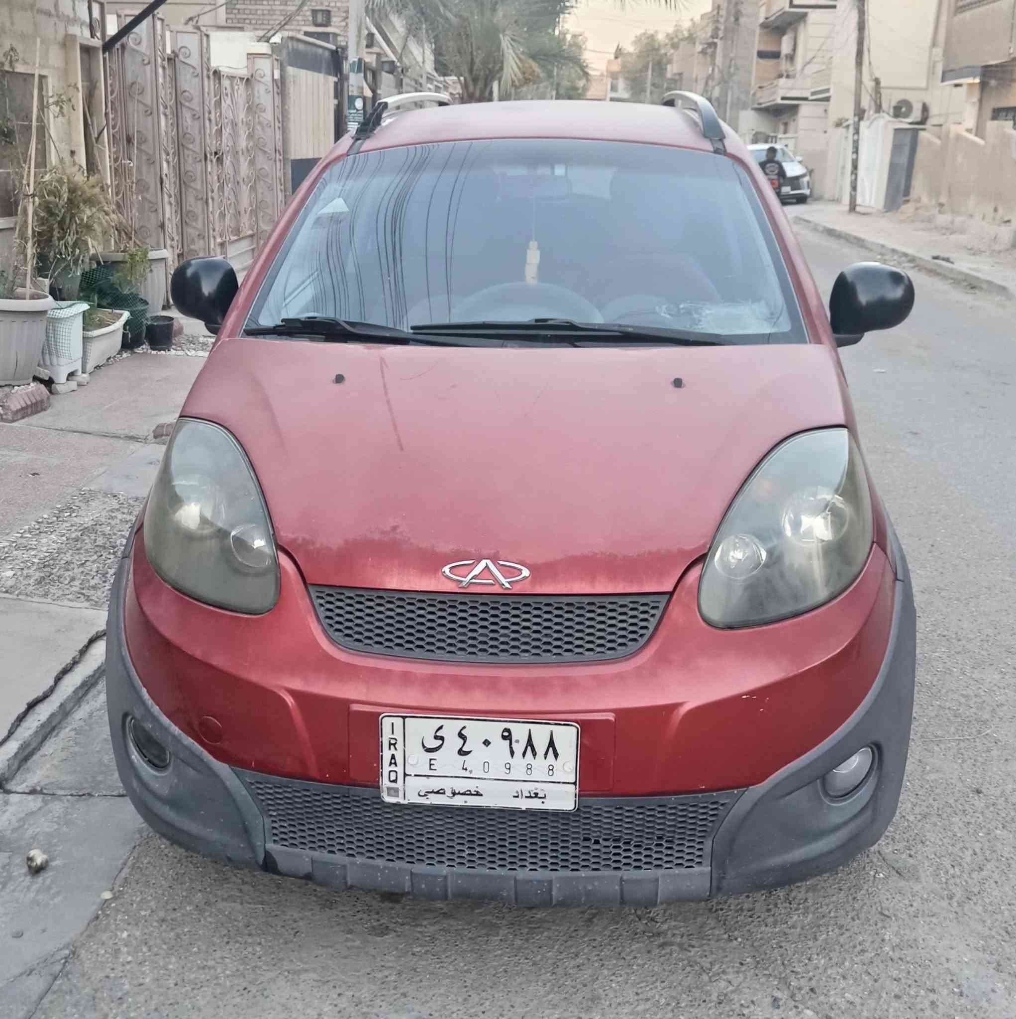شيري X1  ٢٠١٤ استلام ٢٠١٧ للبيع سيارة من جيدة جدا من محرك تبريد حماوة تخم تاير جديد  بمبلغ  ٣٣ ورقة استلم صافي بيه مجال بسيط. المشتري يتحمل عليهه غرامات  ٤٦٠ الف  وسنويه منتهية. للاستفسار الاتصال على  ***********  ابو فاطمه.   ملاحظة  بيهه تبديل باب السايق وجراد بالبنيد والقمارة.
