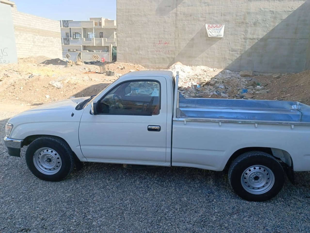 بيكب للبيع
موديل 1999
رقم صلاح الدين 
مصبوغ للجمالية فقط بدون ضرر 
تخم تاير باتري جديد 
تدفئة تبريد 
جام كهرب 
قفل مركزي 
محرك شرط 
دبل جكمجة 
داخل احمر 
خمسة جنكال 
GLX
اني مكلف بالنشر لحد يراسلني 
هذا رقم صاحب السيارة 
***********
