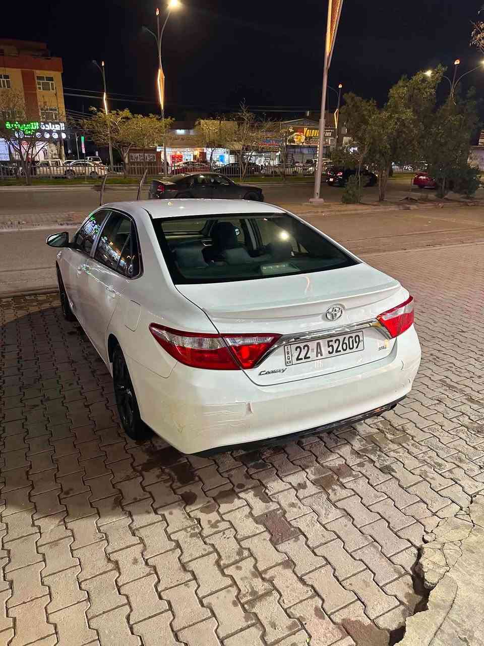 کامری مۆدێل ٢٠١٧
مواسەفات SE
لایت و زینون و عەدەسە 
سنوی و هزە و تاخم پێش و تەبریت و مەکینە و گێر هەمووی بەشەرت یەک دینار مەسرەفی نیە سەیارەیەکی جوان و پاکە ماڵی دۆستە 
کۆبۆنی بەنزینی هەیە 
تەحویل و غرامە و بڕاوە بە شەرت 
تەنها سێ پارچەی گۆڕاوە بە بیلاد 
نرخی لە خوار هەموو بازاڕەوە  سەیارەکە لە کەرکوکە 
نرخ ١٥٥ و مەجال 
ژمارەی مۆبایل ***********

كامري موديل ٢٠١٧
مواصفات SE
لايتات زينون و عدسه
گير و مكينة بشرط السيارة ما بي مصرف سيارة نظيفة 
بيها بطاقة بانزين
تحويل و غرامة شرط
بيها تبديل ثلاث قطع بالبلادي 
سعرها جوه السوگ مكاني كركوك
سعر ١٥٥ و بي مجال
رقم *********** كركوك, العراق
